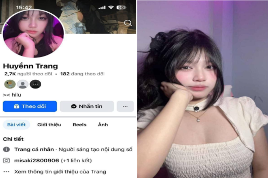Đê mê với cặp đít Huyền Trang