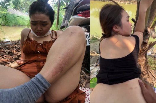 Sex Việt Nam vụng trộm vợ bạn ven mương sướng tê